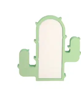 Velká LED stolní lampa CACTUS IQ KIDS zelená