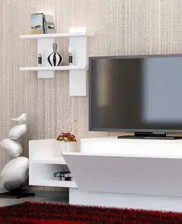 TV stěna / Sestava pod TV Bahar - White