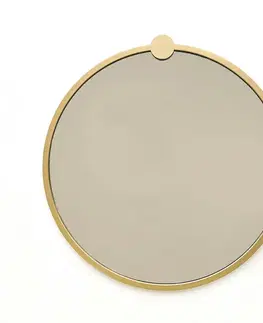 Zrcadlo Gold Metal Ayna 60 cm