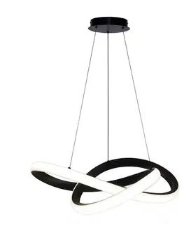 SPLOT lampa wisząca czarny 28W LED 3000, 4000, 6000K osłonka biała