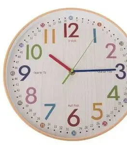 Nástěnné hodiny Colorful, pr. 30,5 cm, plast