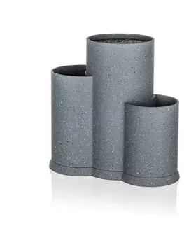 Banquet Stojan na nože 3v1 Granite Grey