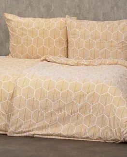 4Home Flanelové povlečení Honey, 140 x 220 cm, 70 x 90 cm