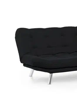 Trojmístná rozkládací pohovka Misa Sofabed - Black