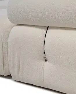 Rohová sedací souprava Bubble Beige L1-O1-1R-PUF