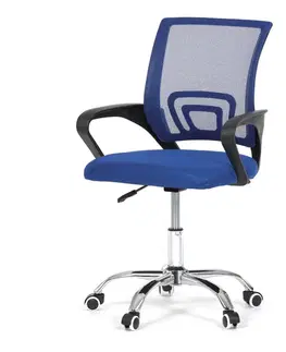 Autronic KA-L103 BLUE Kancelářská židle