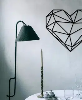 Dekorativní kovový doplněk na zeď Heart Metal Decor