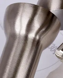 Spirálová stropní lampa 3X40W E14 saténový nikl ARC