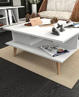 Konferenční stolek Akya Coffee Table - White
