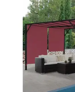 Pergola se stahovací střechou 4x4 m Dekorhome