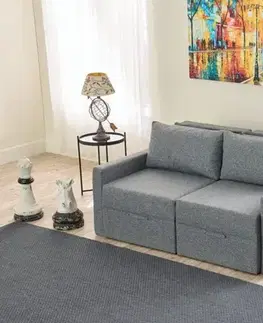Dvoumístná rozkládací pohovka Saros - Grey