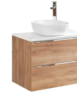 ArtCom Deska pod umyvadlo CAPRI White | bílý lesk Capri | bílá: Deska pod umývadlo 892 - 120 cm