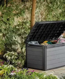 KETER Úložný box AMPEZZO 570L | šedá
