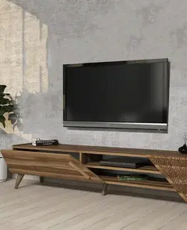 Televizní stolek Beril Walnut