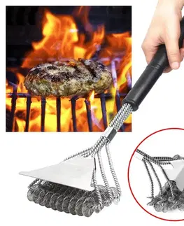 BBQ drátěný kartáč na čištění grilu Welfon