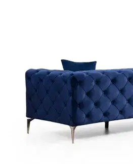 Trojmístná pohovka Como - Navy Blue