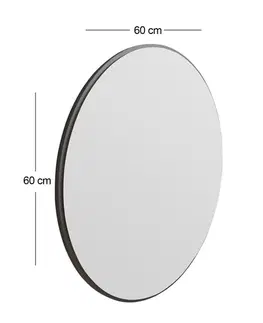 Zrcadlo Ozze Black 60 cm