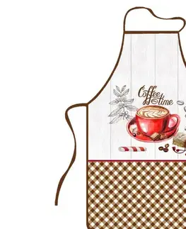 PROHOME - Zástěra kuchyňská 50x76cm CAPPUCINO II.