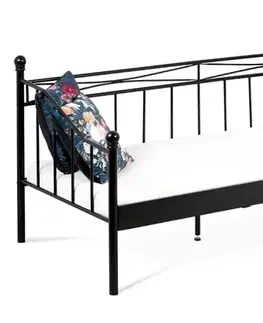 Postel 90x200cm BED-1905 BK černá Autronic