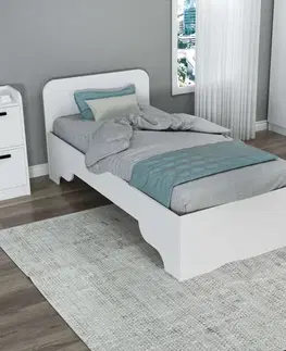 Rám jednolůžkové postele Luses - White