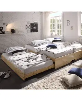 Postel s výsuvnými přistýlkami FLOPY Tempo Kondela