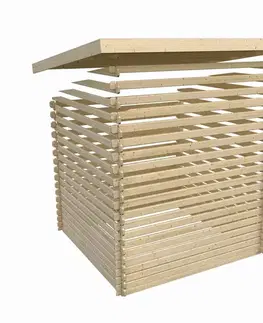 Dřevěný zahradní domek BASTRUP 4 Lanitplast
