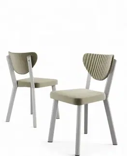 Sada židlí (4 kusy) Arfe - Cream, White