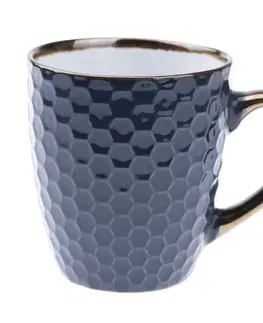Keramický hrnek Plástve, modrá, 250 ml