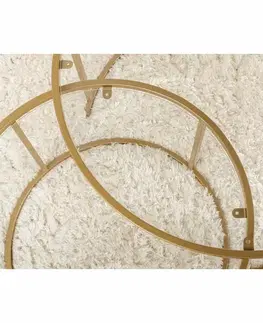 Sada konferenčních stolků Aurum Gold 80 cm, 2 ks