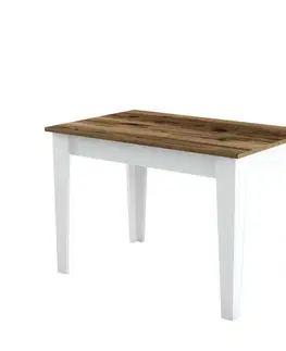 Jídelní stůl Kiev White and Walnut