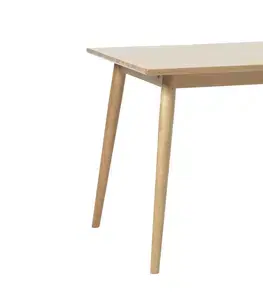 Estila Rozkládací jídelní stůl Aarhus, světlý dub, 150–240 cm