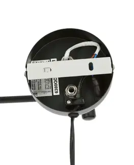 Nástěnná lampa černá nastavitelná 1xE27 Espera