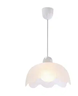 Závěsná lampa Pansy 25 1x60W e27 bílé stínidlo