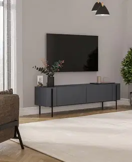 TV stolek Herman - Anthracite