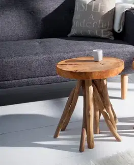 Odkládací stolek 2 ks NEFELÉ Dekorhome