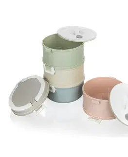 Banquet Plastový jídlonosič Avanza, 2,8 l, 4 díly, multicolor