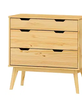 Komoda 2+1 zásuvky BONITO lak