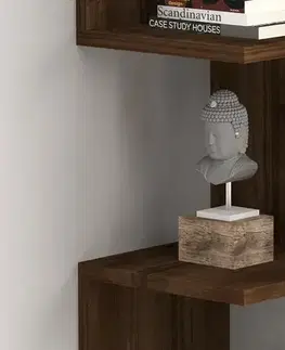 Nástěnná police ZIKZAK