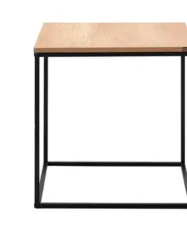 Odkládací stolek Walnut Black