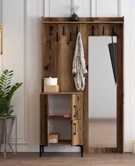 Předsíňová stěna Berlin BC - Walnut