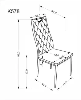Jídelní židle K578 Halmar