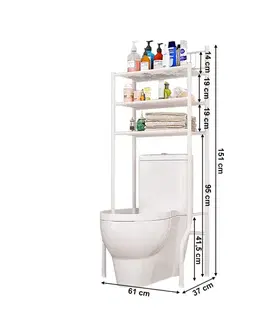 Regál nad WC REMIN Tempo Kondela