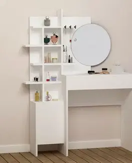 Kosmetický stůl Mup White