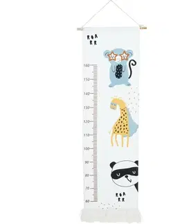 Hatu Dětský metr na zavěšení Žirafa, 40 x 140 cm