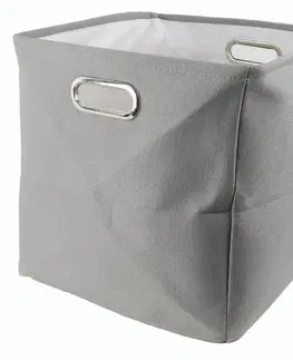 PROHOME - Koš úložný 33x30cm textil