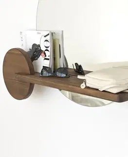 Zrcadlo Points - Walnut