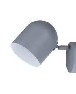 Nástěnná lampa 1X40W E27 matně šedá AZURO