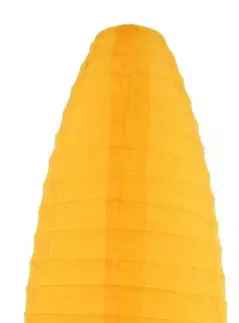 Papírová stolní lampa žlutá Papyrus