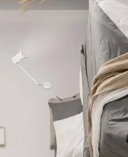 Nástěnná lampa matně bílá nastavitelná otočná GU10 40W Milly
