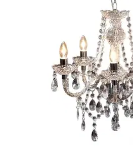 Estila Designový lustr Karat čirý